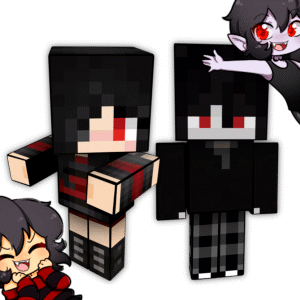 2 Bonecos - tocadovampiro e Haruyu