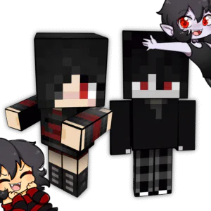 2 Bonecos - tocadovampiro e Haruyu